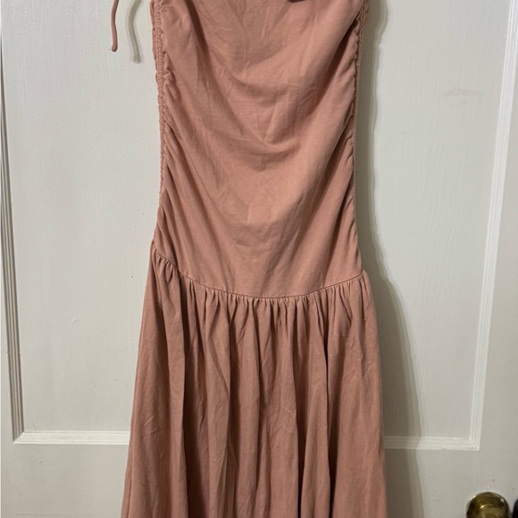 Free People Pink Liza Midi Dress - Picture 2 of 6